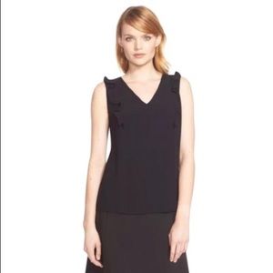 Kate Spade Sleeveless Ruffle Blouse (2)
